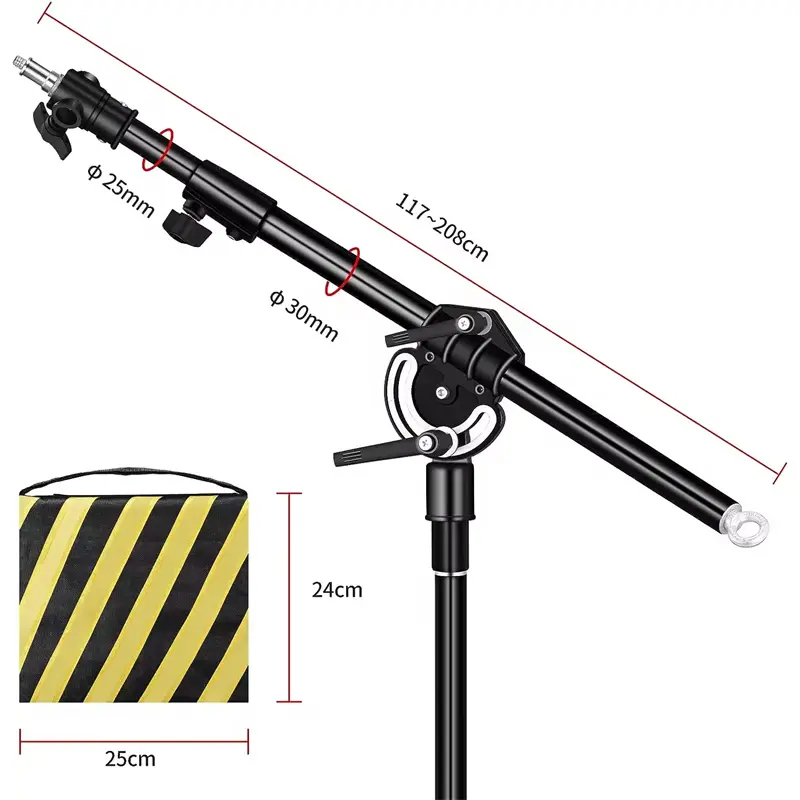 MagicLine Studio Photo Light Stand/C-Stand Extension Arm