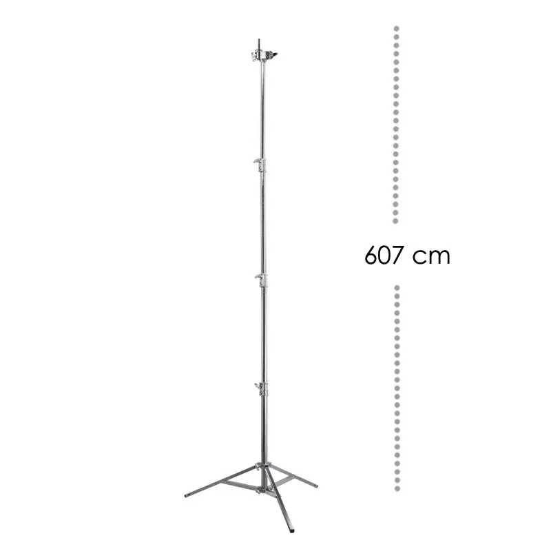 MagicLine Professional Heavy Duty Roller Light Stand ( 607CM)