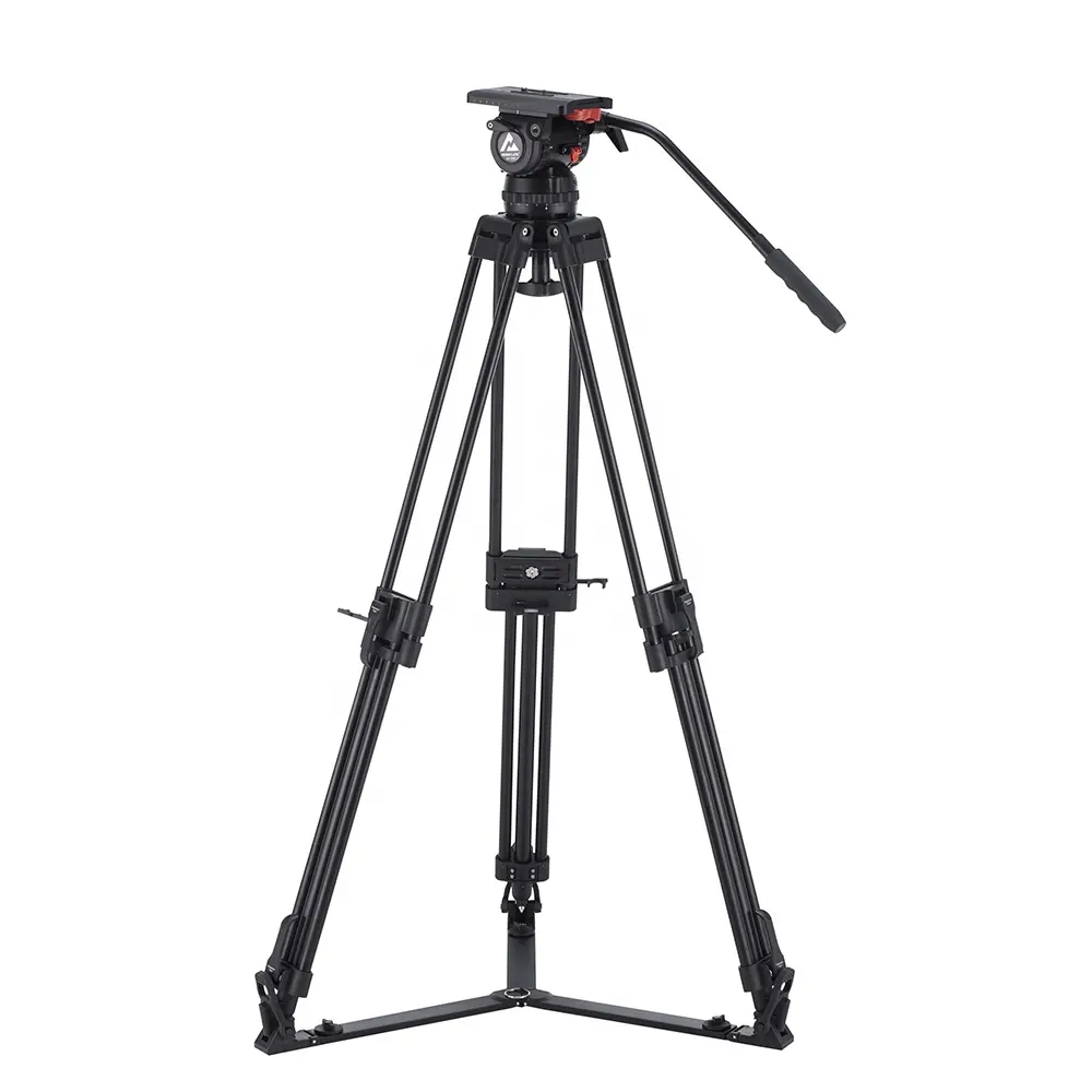 V20 Broadcast Heavy Duty Aluminum Video Camera Tripod System