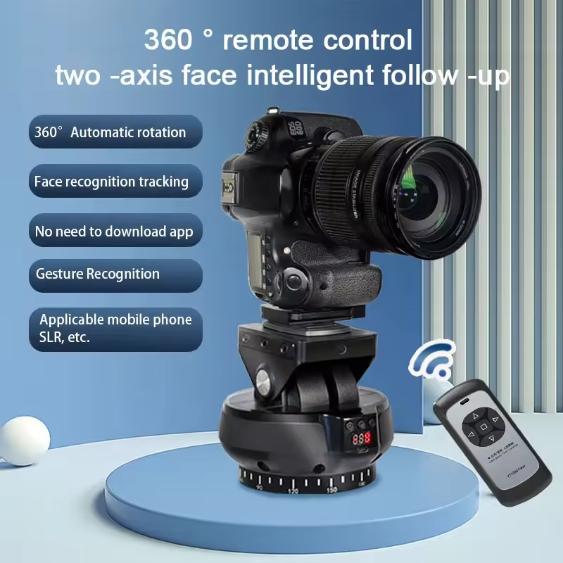 MagicLine 2-axis AI Smart Face Tracking 360 Degree Panoramic Head