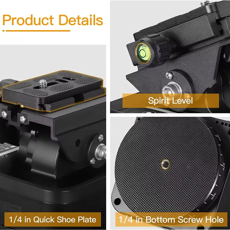 MagicLine Motorized Rotating Panoramic Head Remote Control Pan Tilt Head