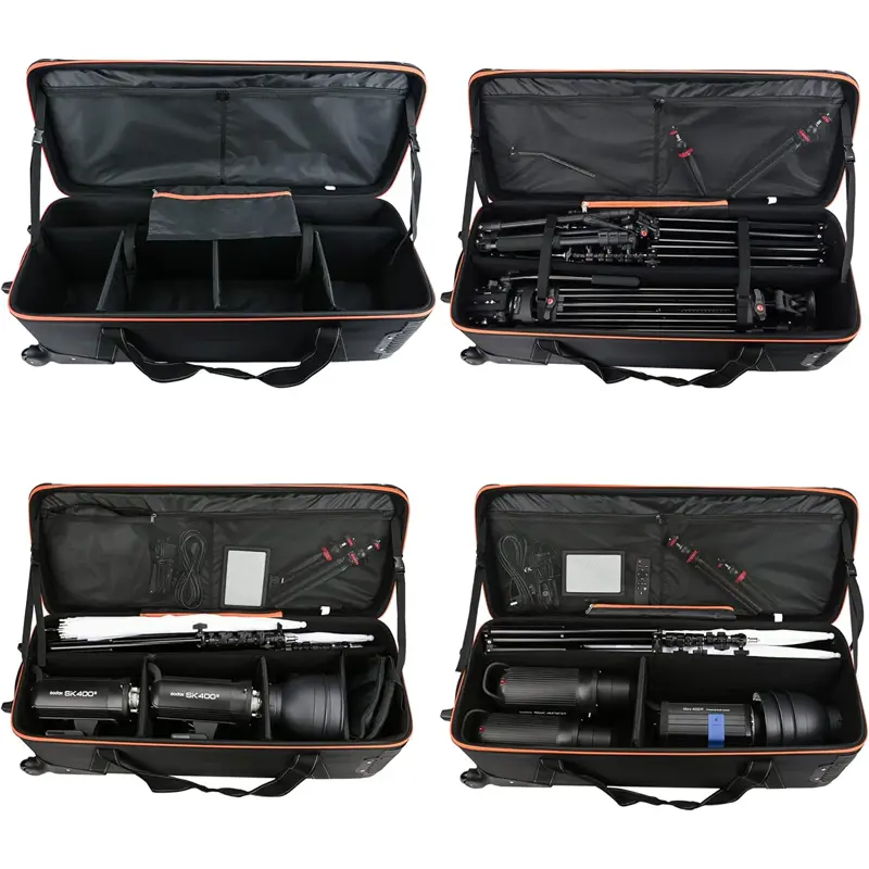 MagicLine Studio Trolley Case 39.4″x14.6″x13″ with Wheels (Handle Upgraded)