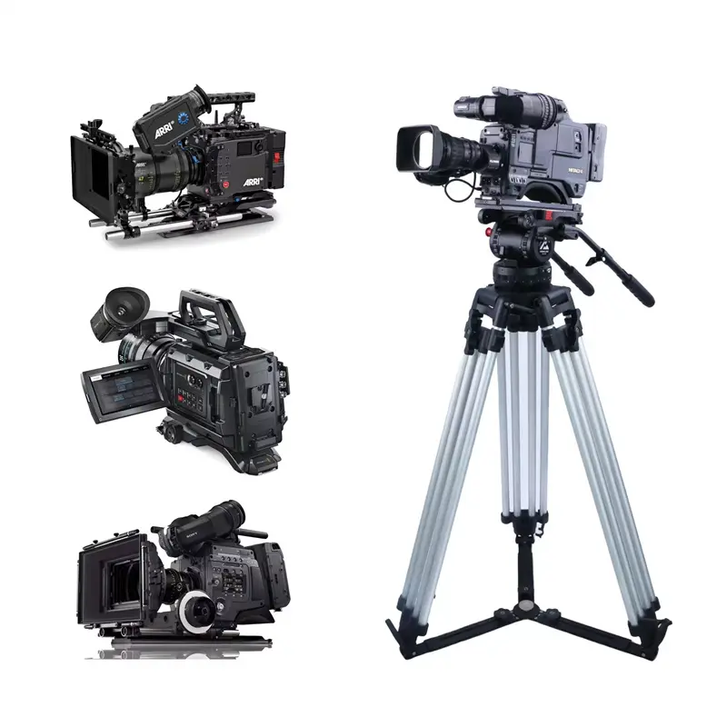 Broadcast Heavy Duty Cine Tripod System 150mm Bowl